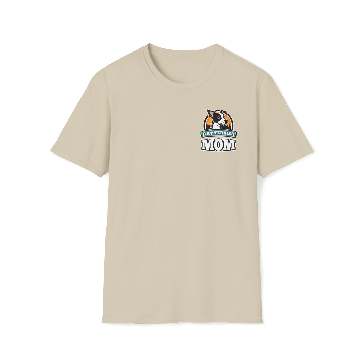 'Rat Terrier Mom' Unisex Softstyle T-Shirt