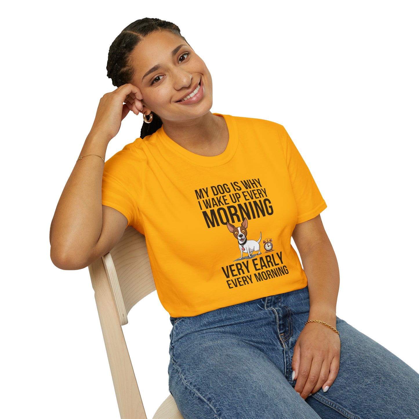 'Wake Up Every Morning' Unisex Softstyle T-Shirt