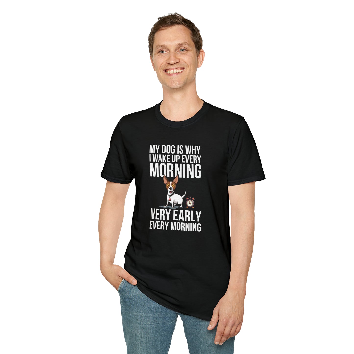 'Wake Up Every Morning' Unisex Softstyle T-Shirt