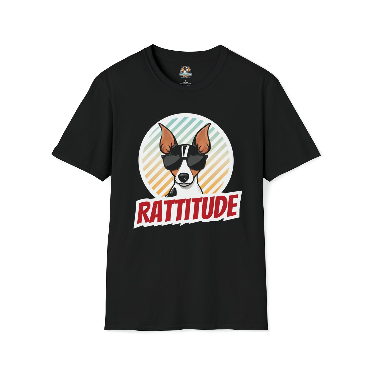 'Rattitude' Unisex Softstyle T-Shirt