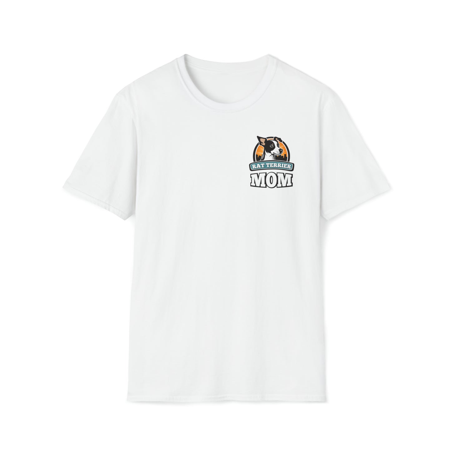 'Rat Terrier Mom' Unisex Softstyle T-Shirt