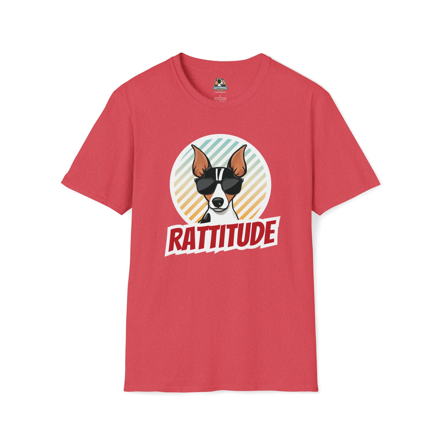 'Rattitude' Unisex Softstyle T-Shirt